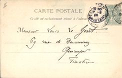 CPA Marseille le Port St Jean et le Phare Ste Marie 