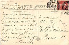 CPA Marseille le Phare Ste Marie 