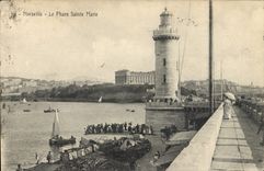 CPA Marseille le Phare Sainte Marie 