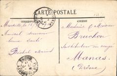 CPA Marseille le Phare Ste Marie 