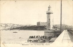 CPA Marseille le Phare Ste Marie 