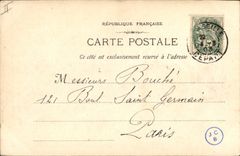 CPA Marseille le Phare Sainte Marie 