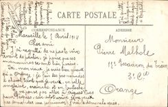 CPA Marseille la Jetee Effet de Vagues 