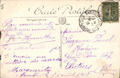 CPA Marseille la Jetee et le Phare Sainte Marie 