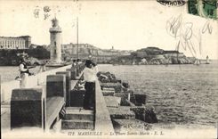 CPA Marseille le Phare Sainte Marie 