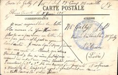 CPA Marseille Devant le Phare Ste Marie 