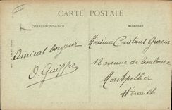 CPA Marseille Coup de Mer sur la Jetee 