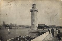 CPA Marseille le Phare Ste Marie 