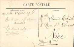 CPA Marseille le Phare Ste Marie et la Jetee 