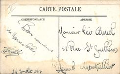 CPA Marseille devant le Phare Sainte Marie 