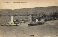 CPA Marseille Courrier sortant de la Joliette 