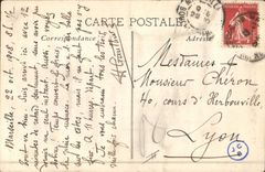 CPA Marseille Phare Ste Marie 