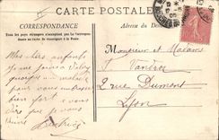 CPA Marseille La Jetee et le Phare Sainte Marie 