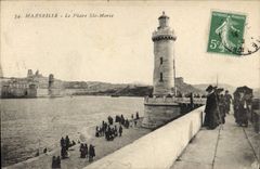 CPA Marseille Le Phare Ste Marie 