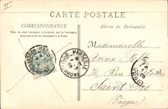 CPA Marseille Le Phare Sainte Marie 