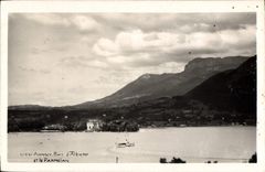 CPA Annecy Baie d'Albigny et le Parmelan 