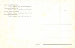 CPA Vieil Amsterdam Geldersekade avec Schreierstoren 