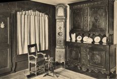 CPA Musee historique Lorrain Nancy Mobilier rustique lorrain 