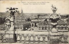 CPA Nancy Vue panoramique prise de l'Hotel de Ville 