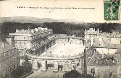 CPA Nancy Hemicycle des Dieux de la Carriere pres le Palais du Gouvernement 