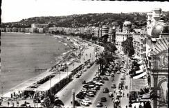 CPA La Cote d'Azur Nice La Promenade des Anglais 