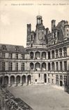 CPA Chateau de Chambord Cour interieure Aile de Francois I 