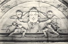 CPA Chateau de Chambord Cabinet de Francois I les Armes de France 