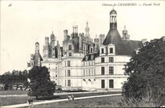 CPA Chateau de Chambord Facade nord 