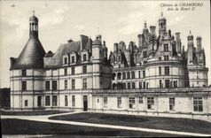 CPA Chateau de Chambord Aile de Henri II 