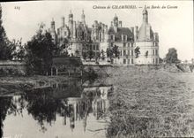CPA Chateau de Chambord Les Bords du Cosson 