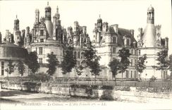 CPA Chambord Le Chateau L'Aile Francois I 