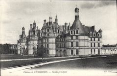 CPA Chateau de Chambord Facade principale 