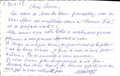 CPA Bonne fete Fleurs