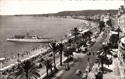 CPA La Cote d'Azur Nice La Promenade des Anglais 