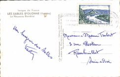 CPA Images de France Les Sables d'Olonne Vendee Le Nouveau Remblai 