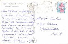 CPA Arcachon Gironde Les Plages et les jetees 