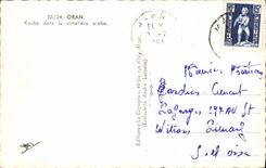 CPA Oran Kouba dans le cimetiere arabe 