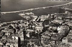 CPA Oran Vue generale le port 