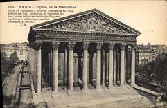 CPA Paris Eglise de la Madeleine 