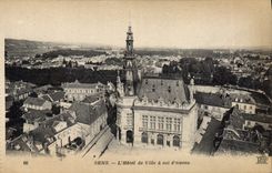 CPA Sens L'Hotel de Ville a col d'oiseau 
