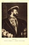 CPA Tiziano Vegelli Portrait de Francois I 