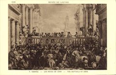 CPA Musee du Louvre P Veronese Les Noces de Cana 