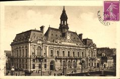 CPA Tours I et L L'Hotel de Ville 