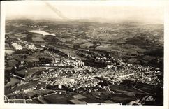 CPA Lourdes Vue generale prise de l'Observatoire du Pic du Jer 