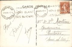 CPA Chamonix Massif du Mont Blanc 