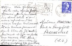 CPA Region du Mont Blanc l'hiver 