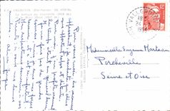 CPA Chamonix Hte Savoie Le Refuge du Couvercie et le Mont Blanc 