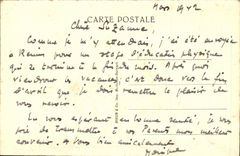 CPA La Vierge de la Visitation Detail du Portail Central Cathedrale de Reims 