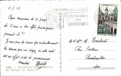 CPA Bourbon l'Archambault La Terrasse du Casino