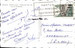 CPA Nantua Ain Vallee des Neyrolles et le lac de Nantua 